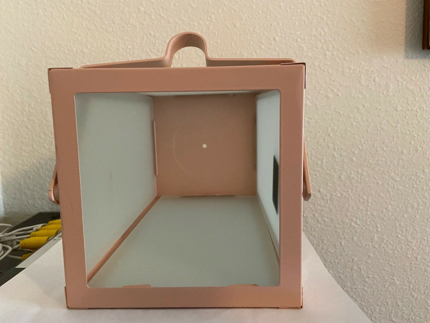 Metal  / Polycarbonate Lamp Shell - Mauve Dusty Pink - 10" x 5"