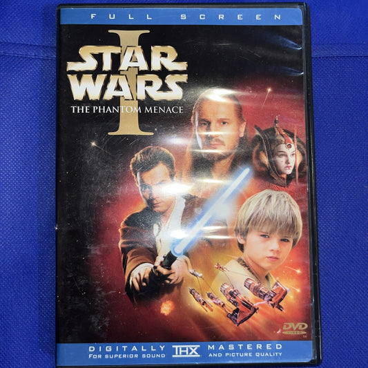 Star Wars Episode I: The Phantom Menace (DVD, 2002, 2-Disc Set, Full Frame)