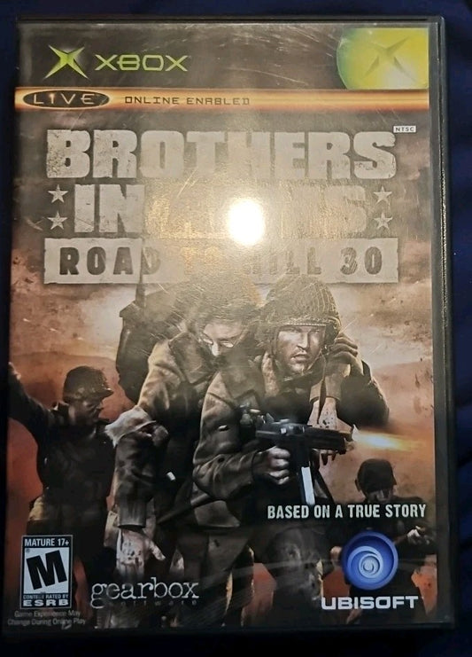 Brothers in Arms: Road to Hill 30 ( Xbox) Tested. No Scratches. New Case.