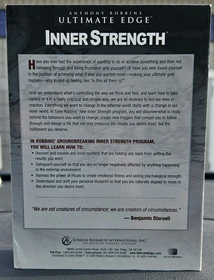 Anthony Robbins3 Part Set 22 CDs Inner Strength Get the Edge Personal Power