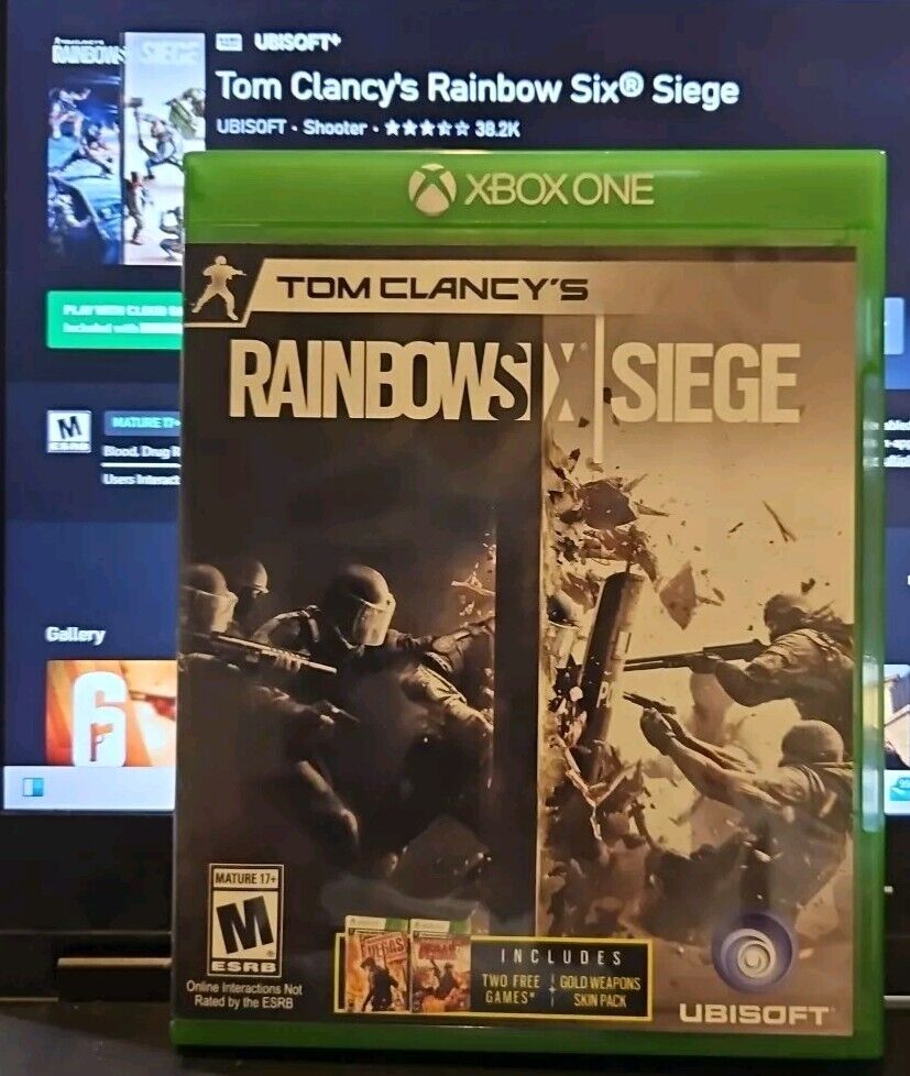 Tom Clancy's Rainbow Six Siege (Xbox One, 2015) Tested. Resealed.