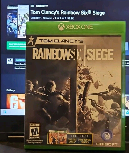 Tom Clancy's Rainbow Six Siege (Xbox One, 2015) Tested. Resealed.