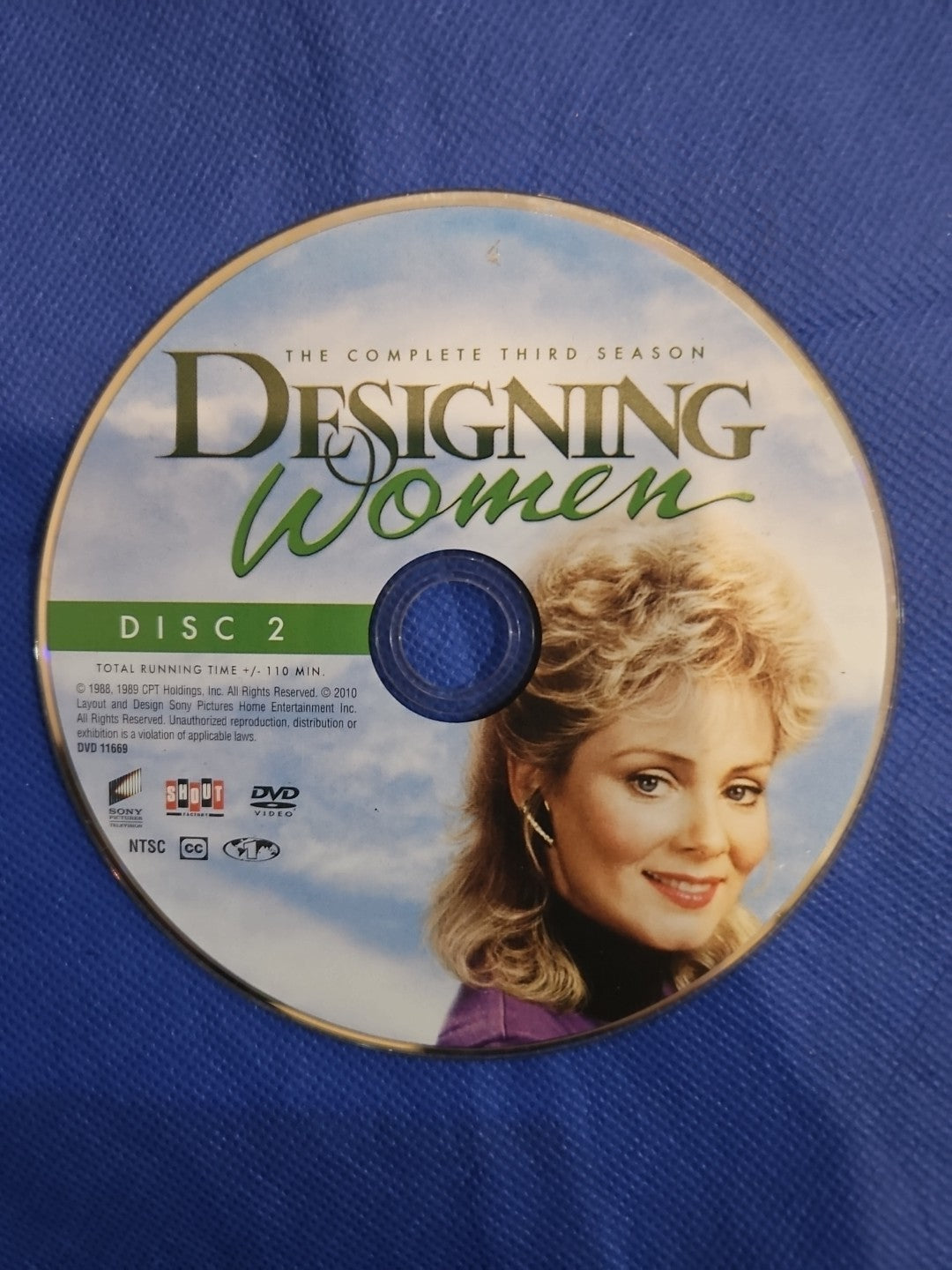 Designing Women Third Season Disc 2 (DVD) Disc Only