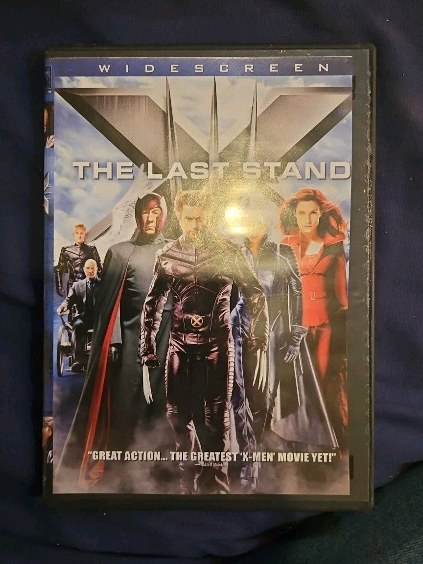 X-Men: The Last Stand (DVD, 2006) Slimcase. Cropped Sleeve.