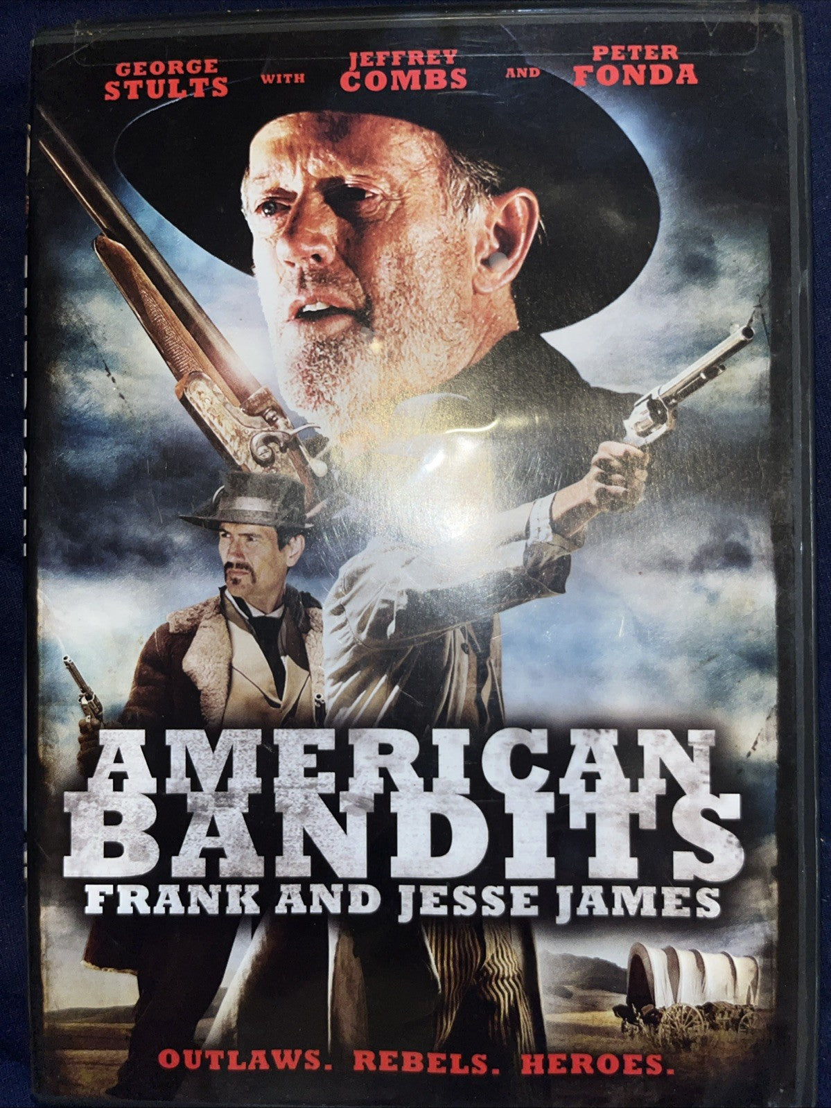 American Bandits: Frank and Jesse James (DVD, 2010) Tested. New Case. Resealed