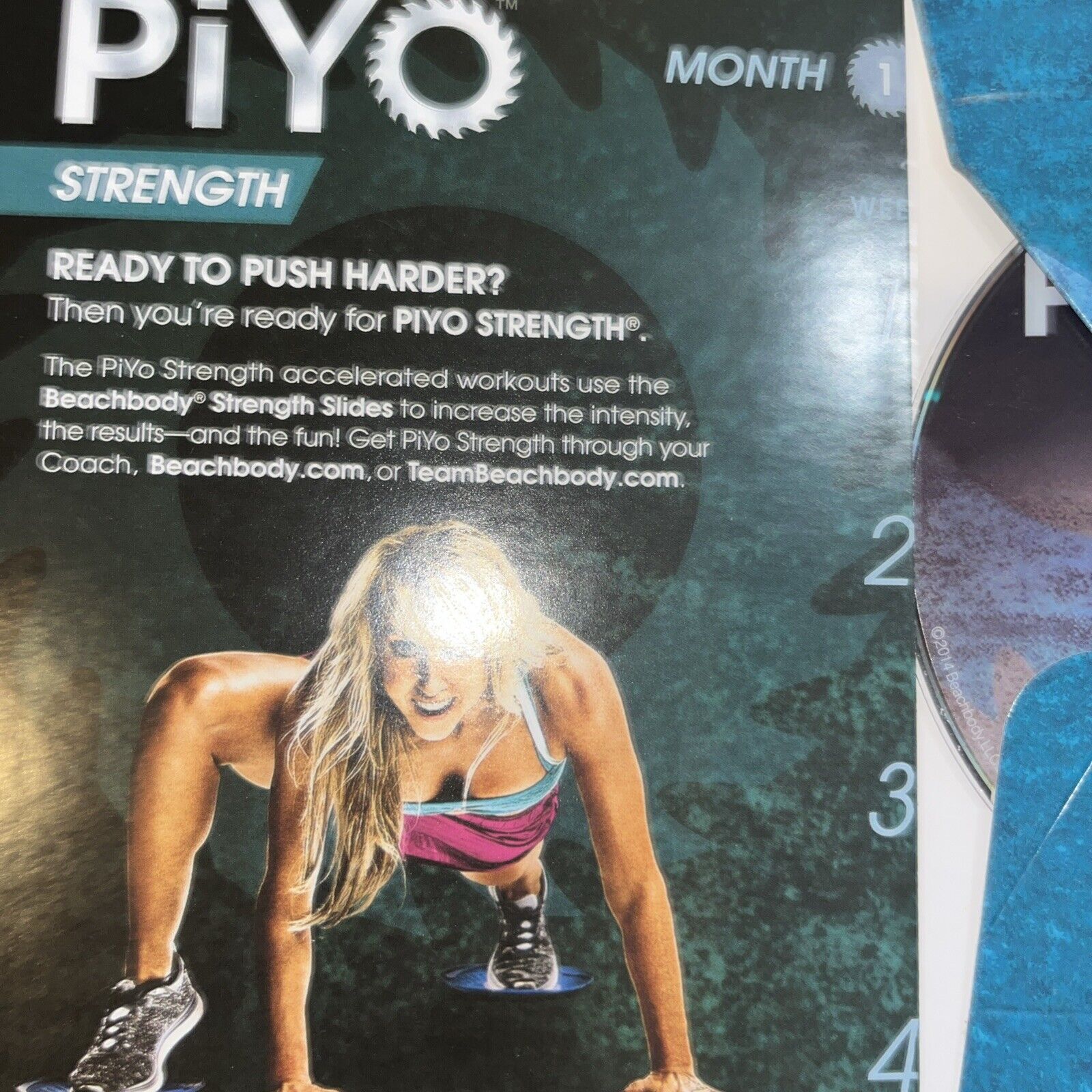 Chalene Johnson's PiYo Base Kit - 4 DVD Set - Beachbody Workout With inserts