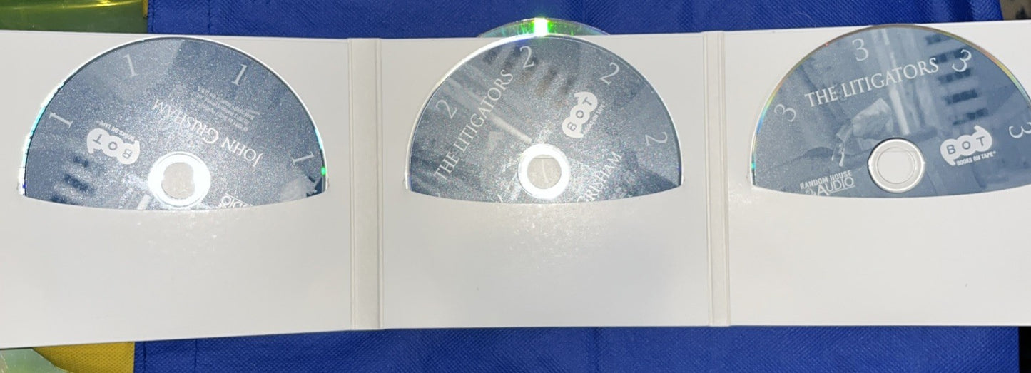 The Litigators by John Grisham (2011, Compact Disc, Unabridged edition) Tested