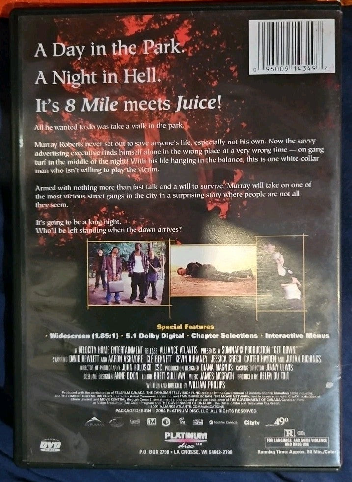 Get Down (DVD, 2001)