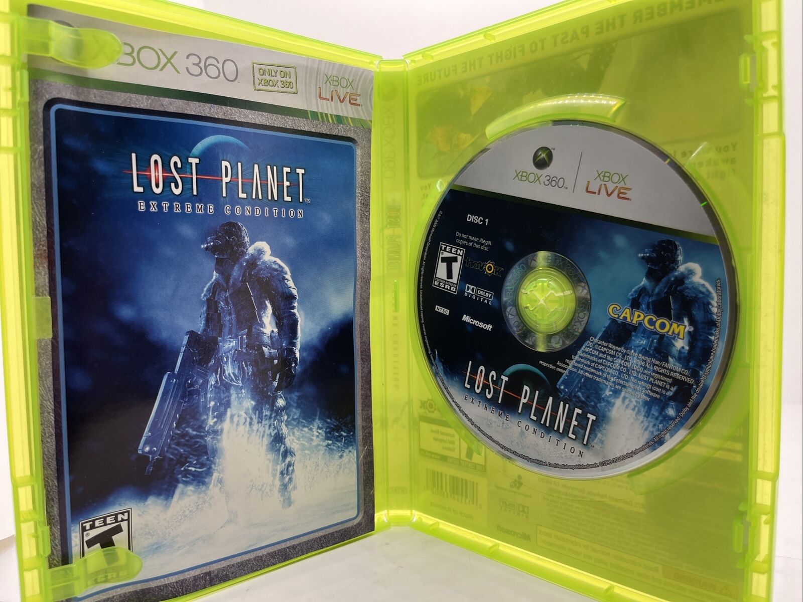 Lost Planet: Extreme Condition (Microsoft Xbox 360, 2007)