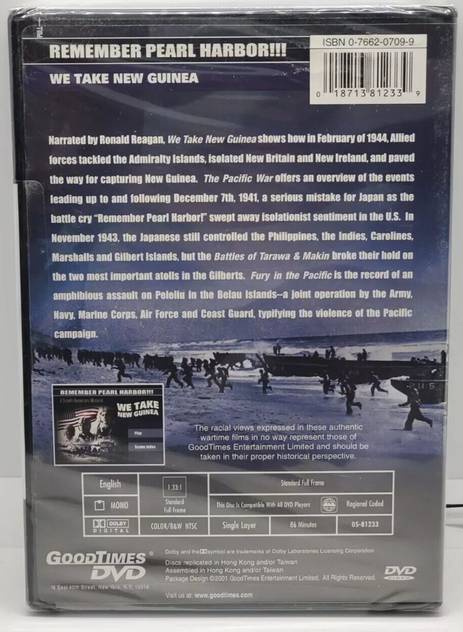 We Take New Guinea (DVD) New Sealed