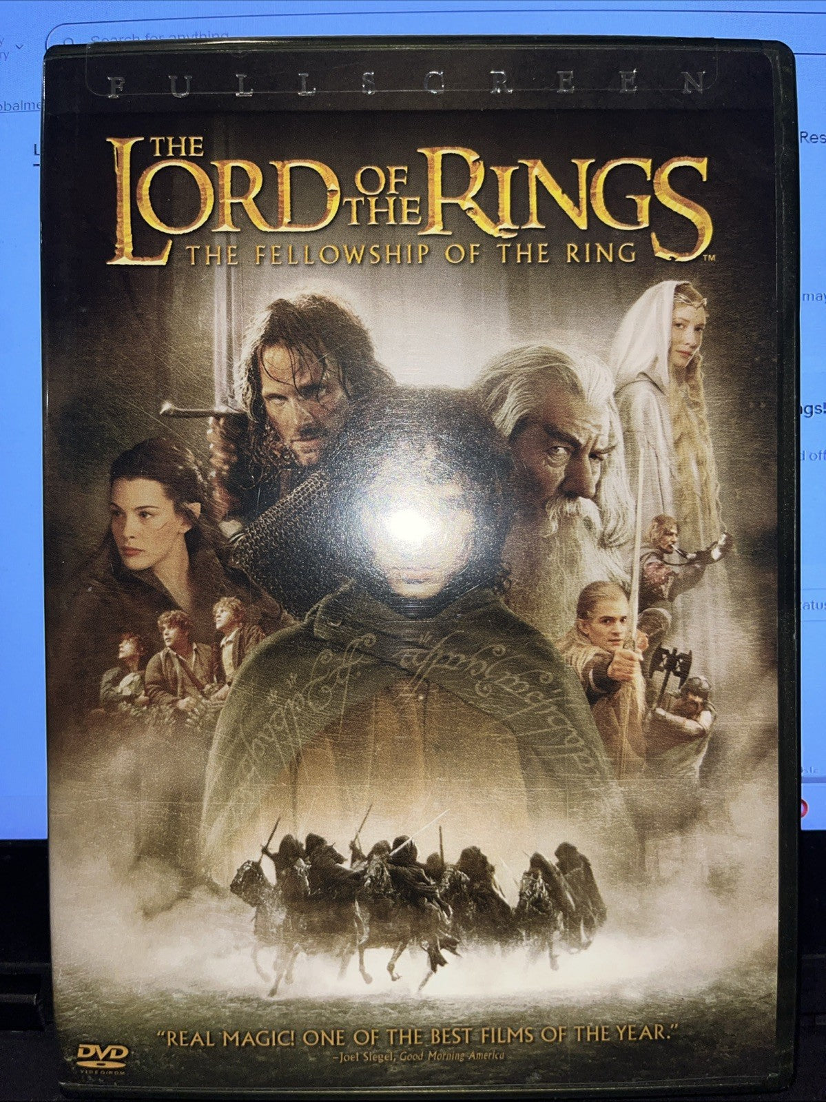 The Lord of the Rings: The Fellowship of the Ring (DVD, 2002, 2-Disc Set,...
