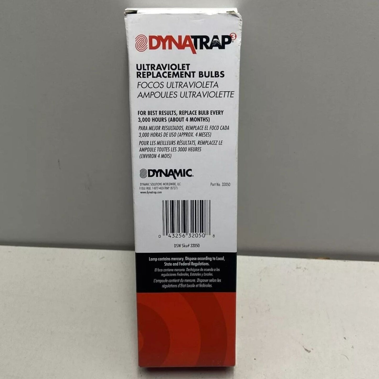 2x DynaTrap Ultraviolet Insect Repellant Replacement Bulbs - Open Box