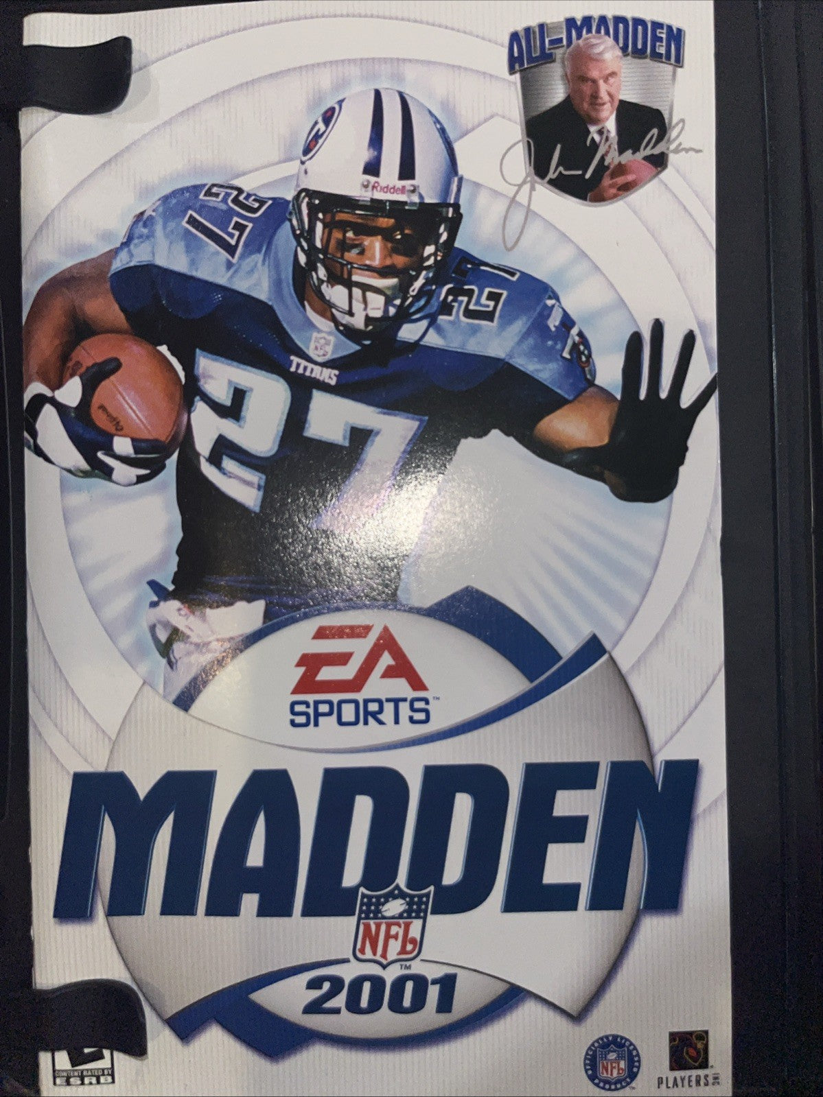 Madden 2001 Football - Sony PlayStation 2. Tested. CIB. W/Manual. See Pics