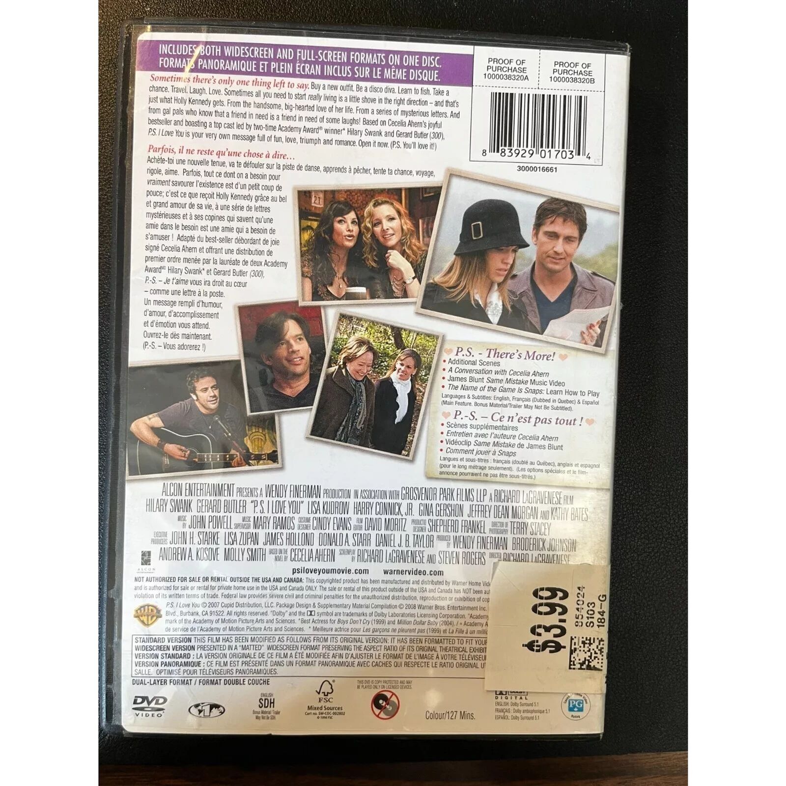 P.S. I Love You (DVD) Brand New Sealed