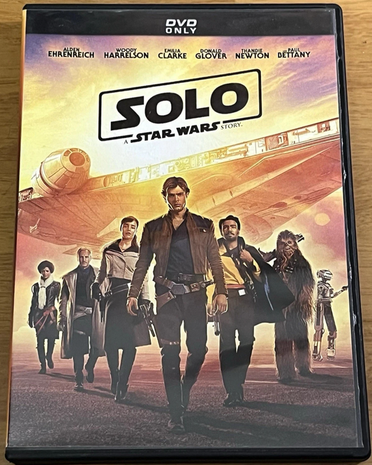 Solo - A Star Wars Story (DVD, 2018) — Tested. New Case