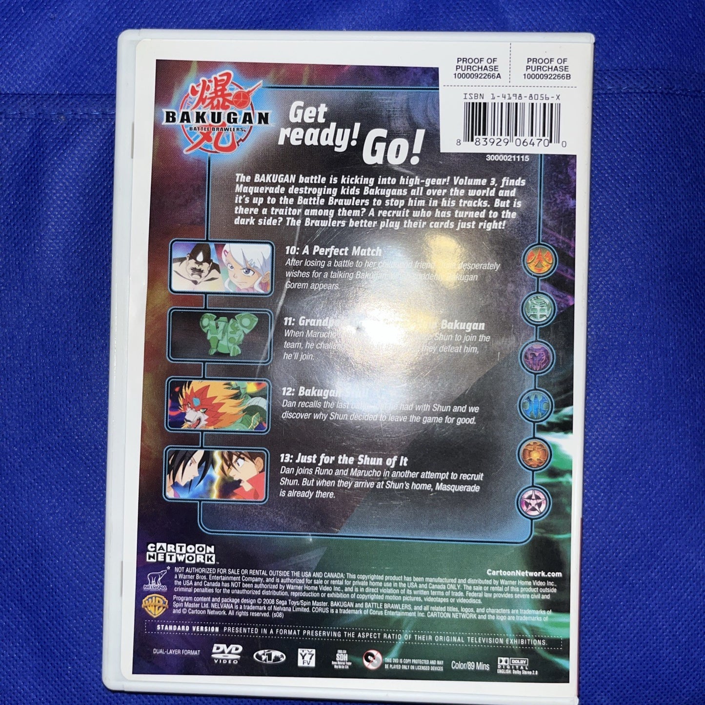 Bakugan: Battle Brawlers: Volume 3: Good Vs. Evil (DVD)