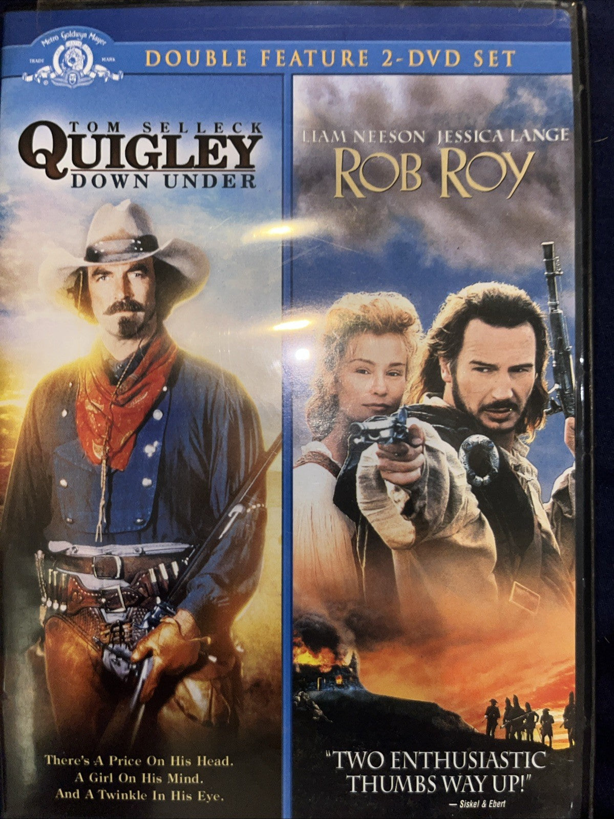 Quigley Down Under / Rob Roy (DVD, 2-Disc Set) Tested