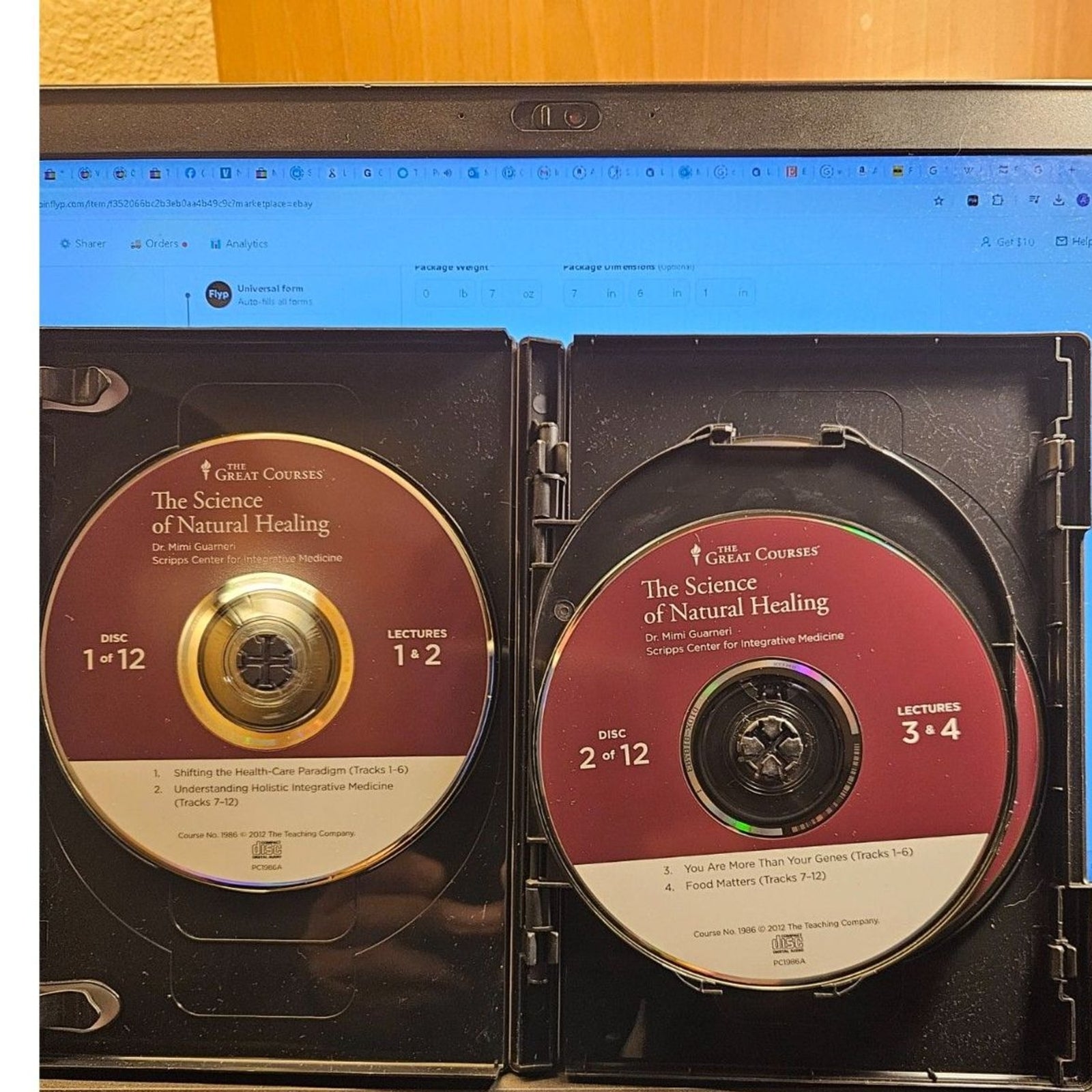 The Science of Natural Healing Volumes 1 and 2 (12 CD Set) Like New