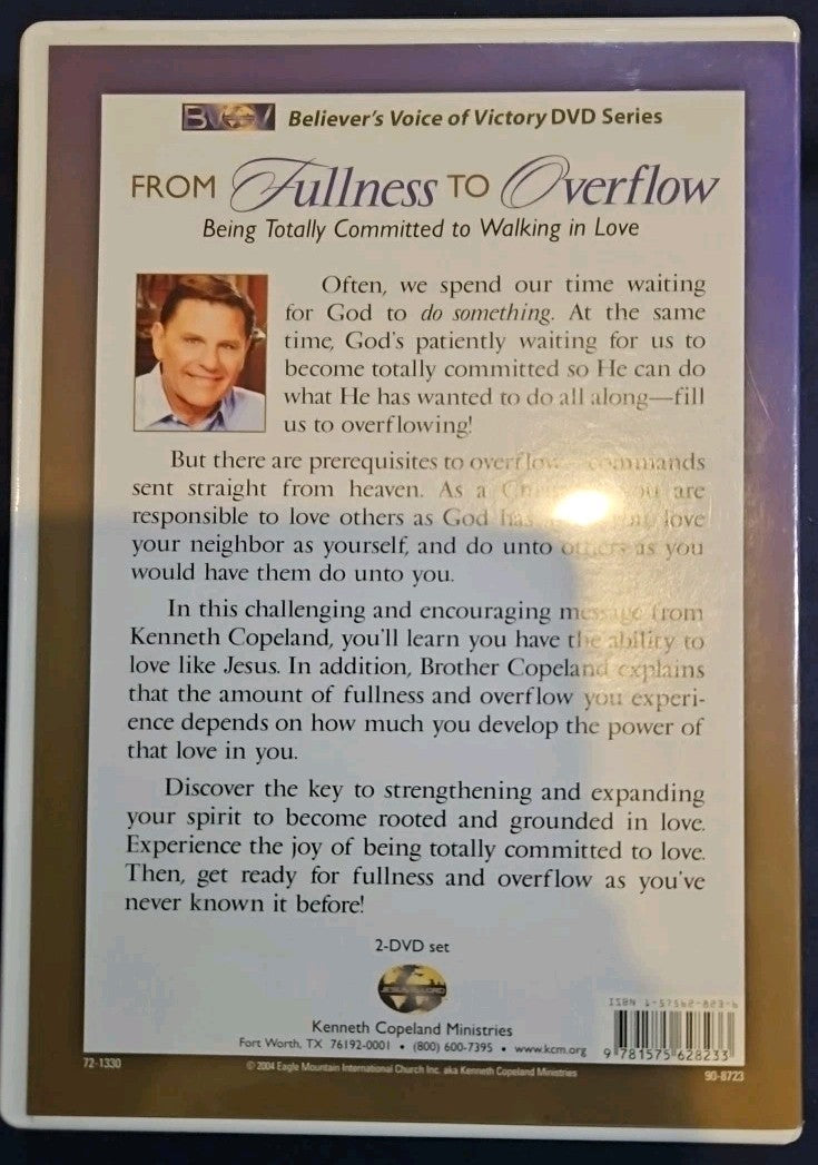 From Fullness to Overflow (DVD) Sealed