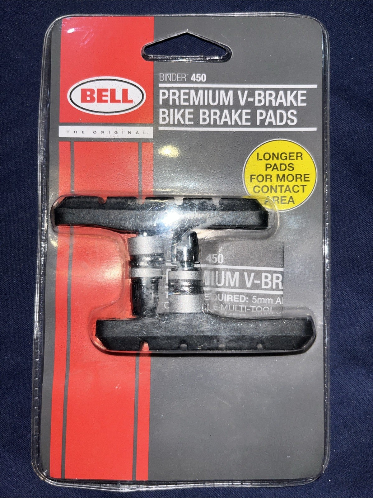 Bell Binder 450 Premium V-Brake Bike Brake Pads New Sealed