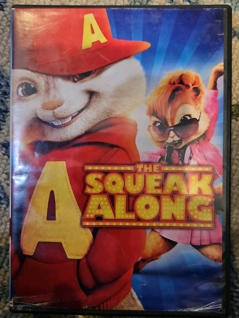Alvin & the Chipmunks + Squeakquel + Squeak Along  (3- DVDs) New Sealed