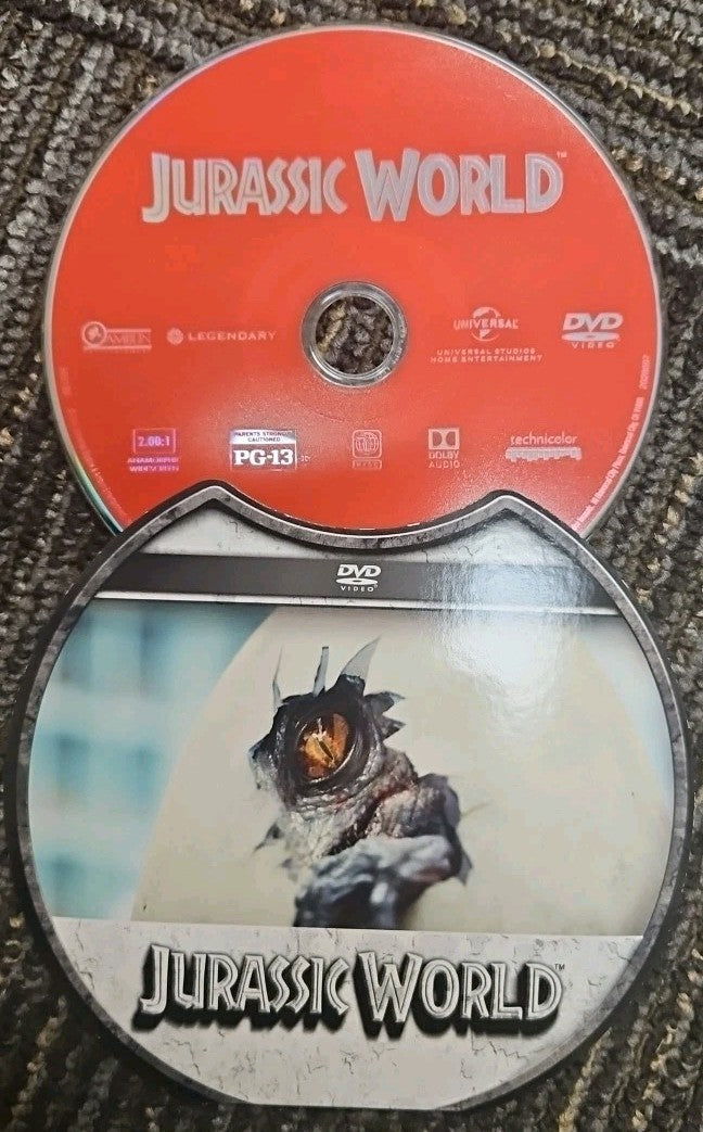 Jurasic World (Bluray / DVD) Tested. No Scratches