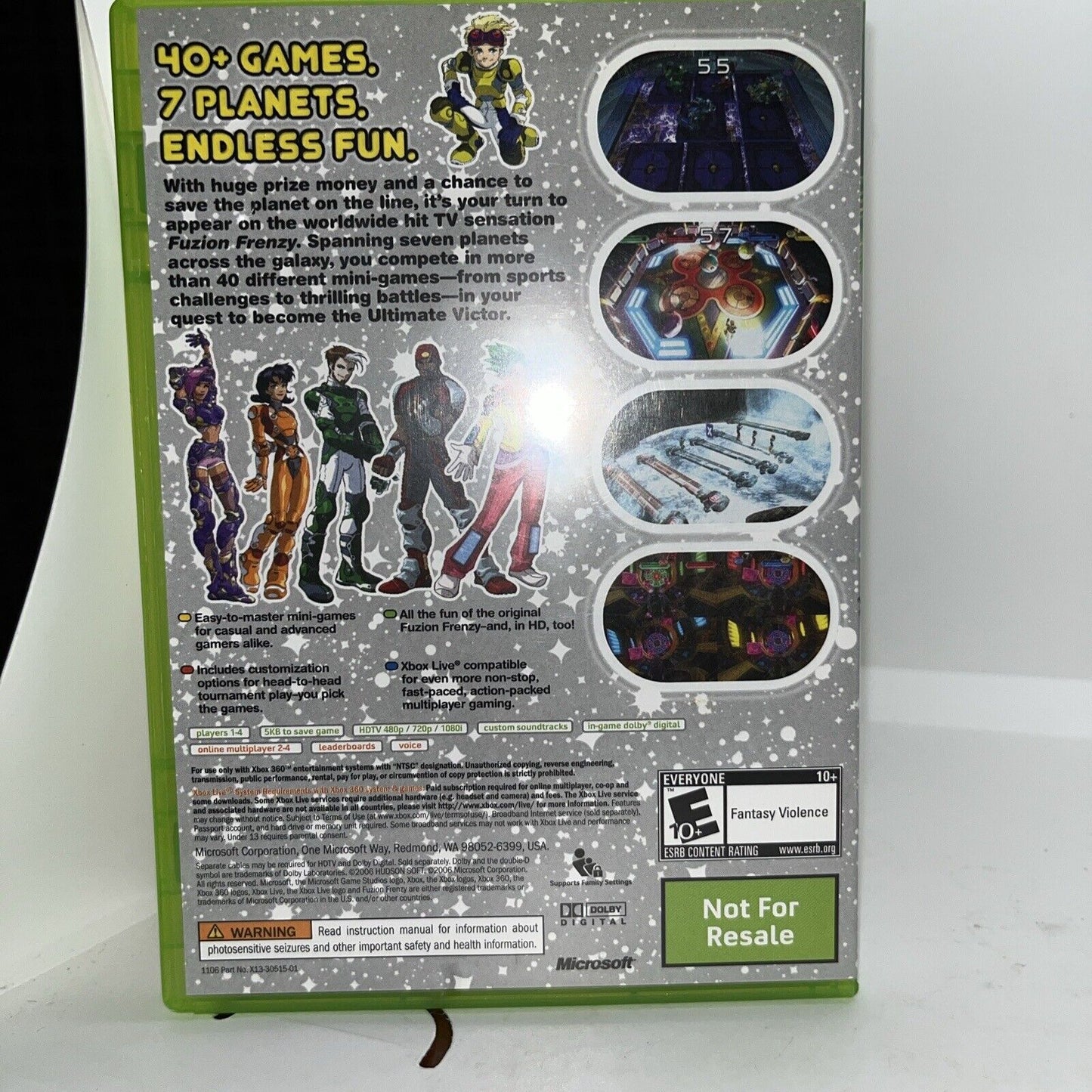 Fusion Frenzy 2 Xbox 360 with Manual