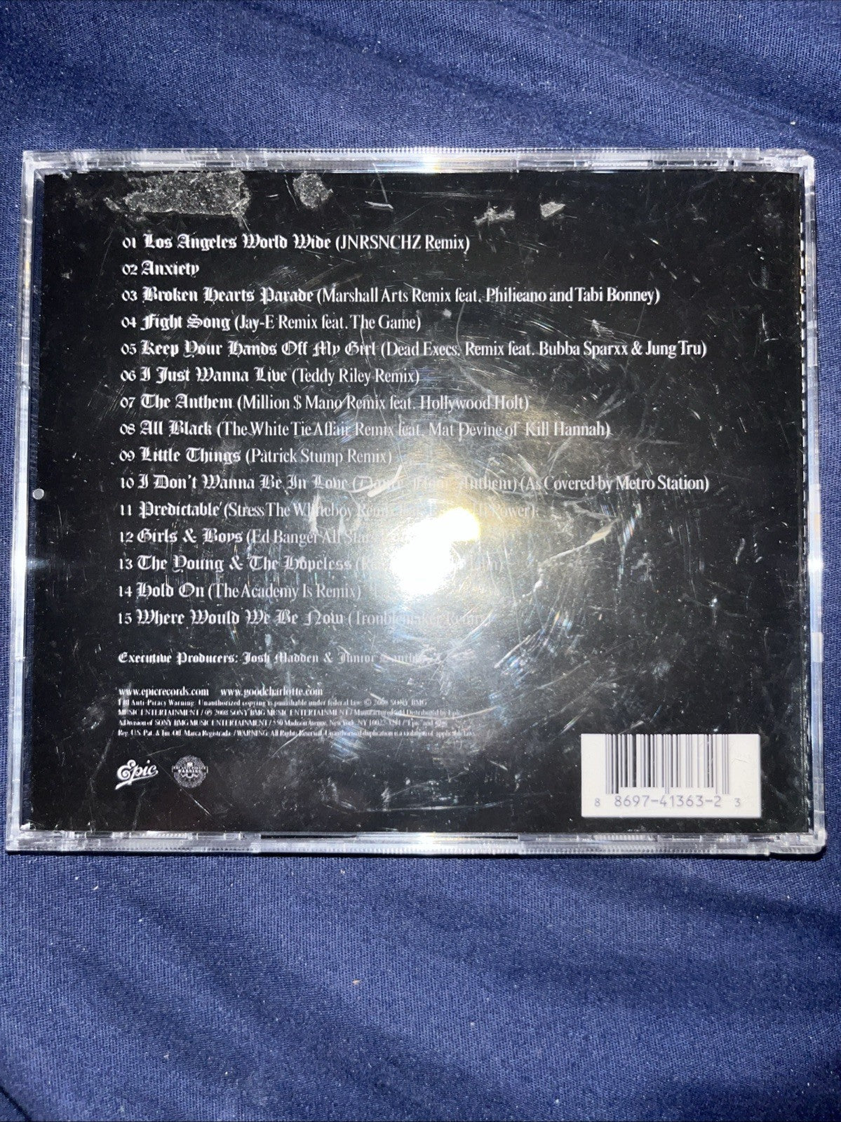 The Greatest Remixes by Good Charlotte (CD, 2008)