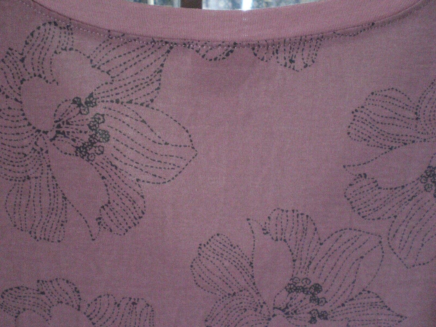 NWT LuLaRoe Christy T Blouse Shirt Top SMALL Floral Mauve