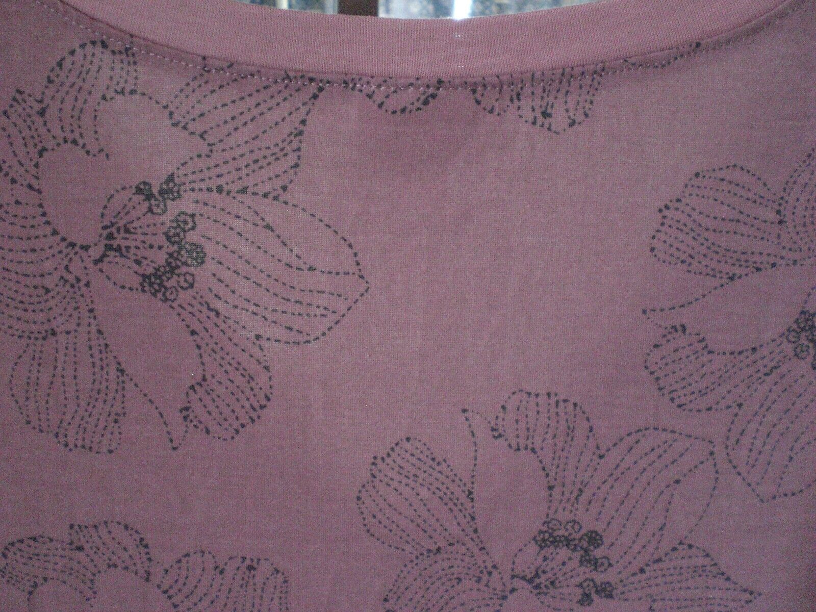 NWT LuLaRoe Christy T Blouse Shirt Top SMALL Floral Mauve