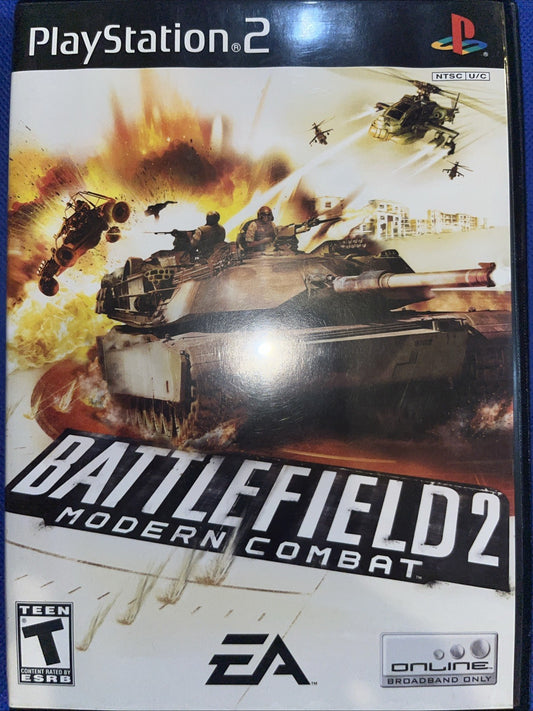 Battlefield 2: Modern Combat (PS2) Mint. No Manual. New Case. Resealed