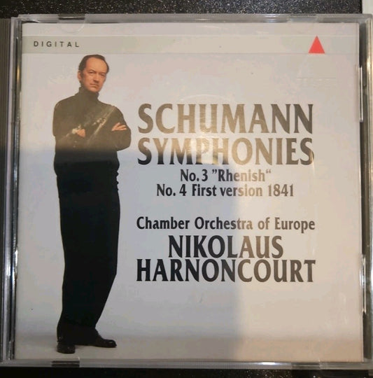 Schumann: Symphonies Nos. 3 and 4 Chamber Orchestra of Europe CD Harnoncourt