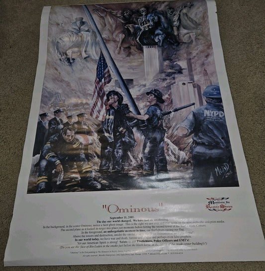 Ominous 9/11 Poster 20x29"