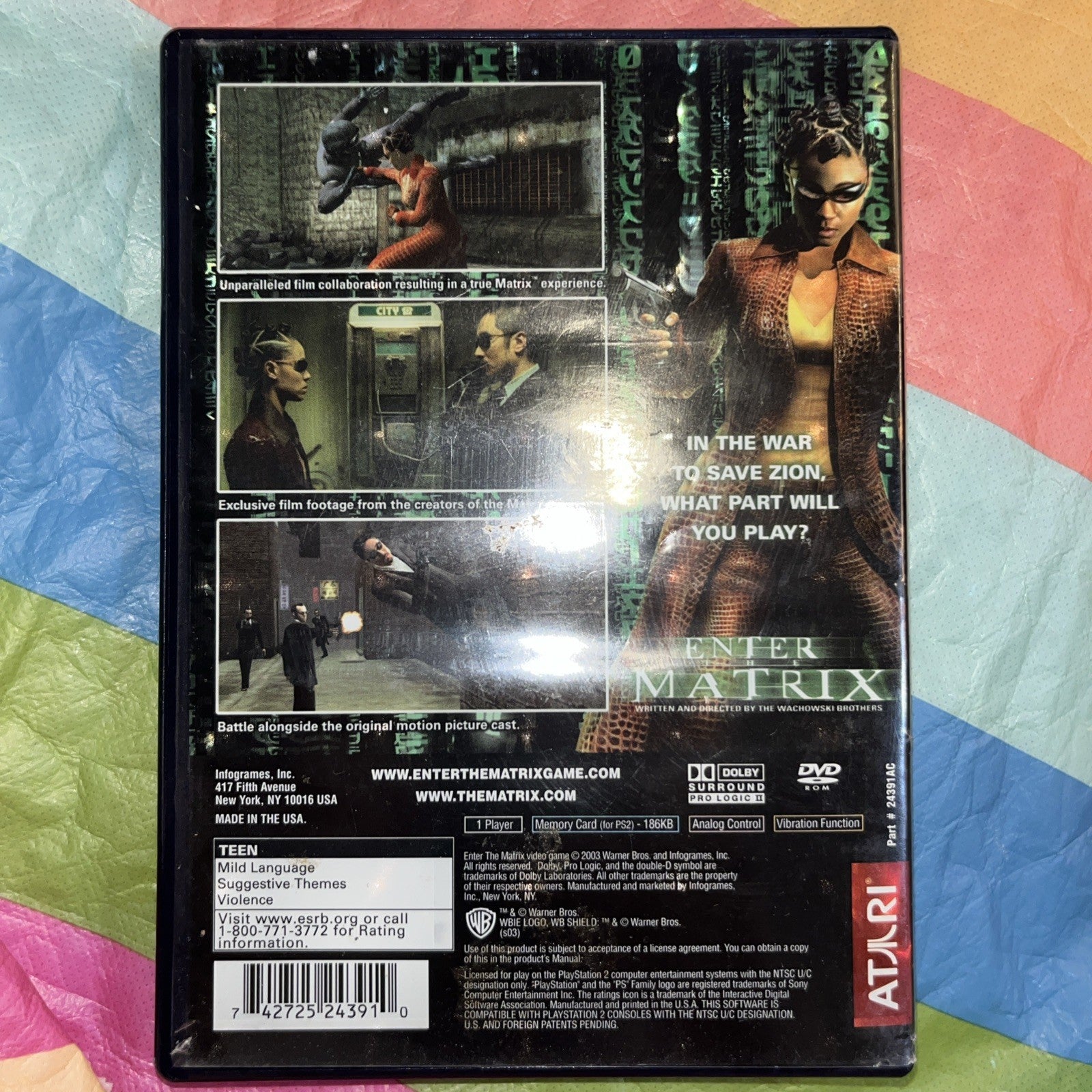 Enter the Matrix (Sony PlayStation 2, 2003)