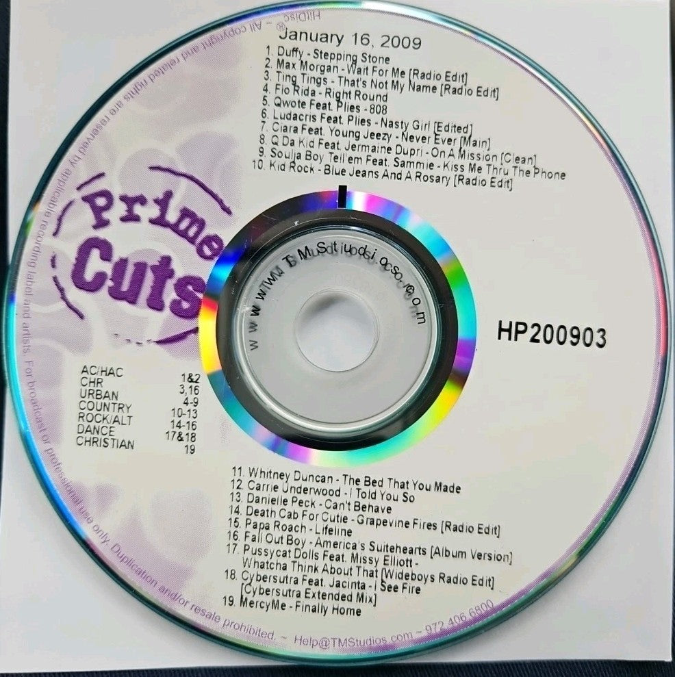 TM Studios Prime Cuts 2008-2009 (CD) 6 DISC SET. DISCS ONLY