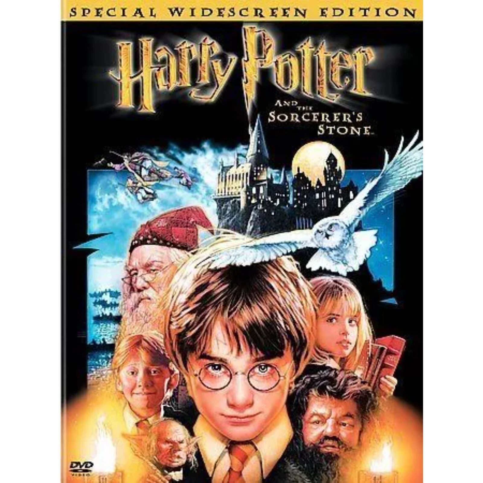 Harry Potter adn the Sorcerer's STone Special Widescreen Edition (DVD) Very Good