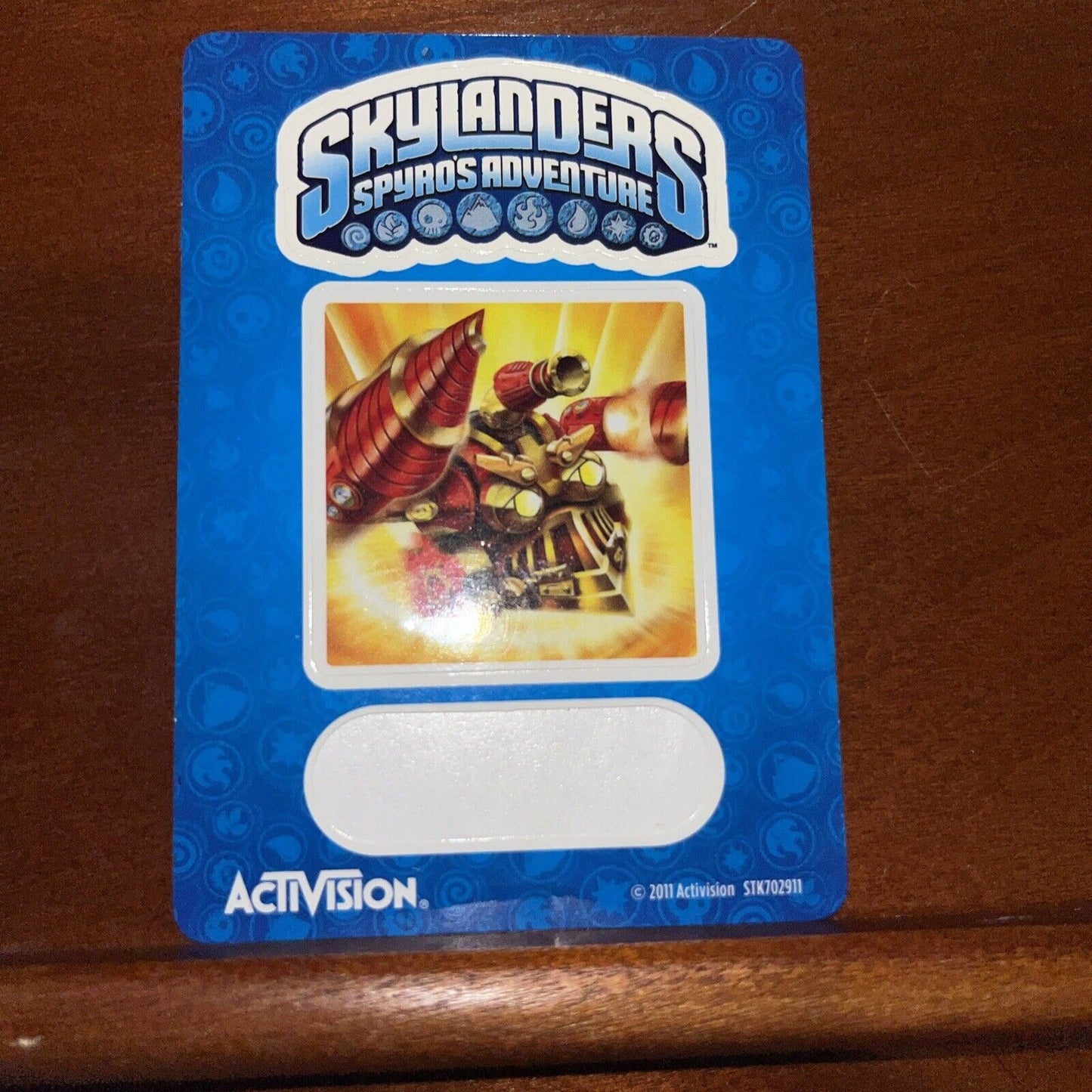 Skylanders Drill Sergeant With Stickers And Cards ￼