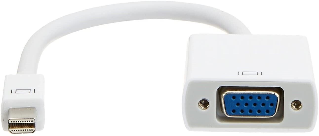 Apple MB572Z/B Mini DisplayPort to VGA Adapter - White