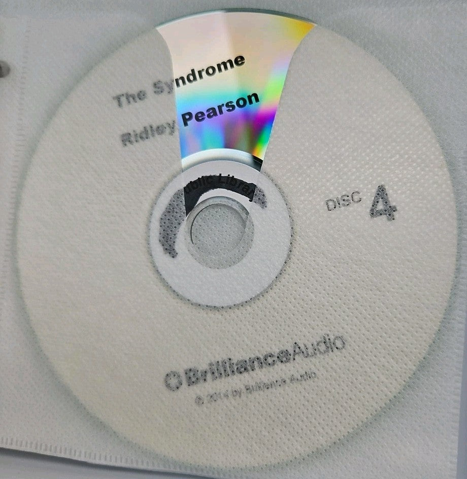 Syndrome John Case & Ridley Pearson (2015) CD Audiobook. Tested.no Scratches