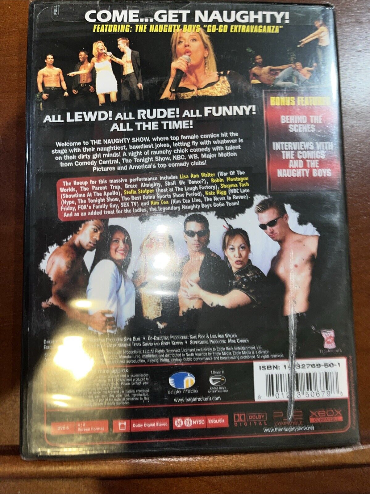 The Naughty Show (DVD, 2005) Sealed
