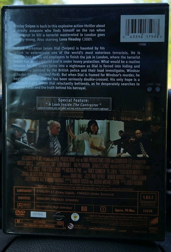 The Contractor (DVD) New Sealed