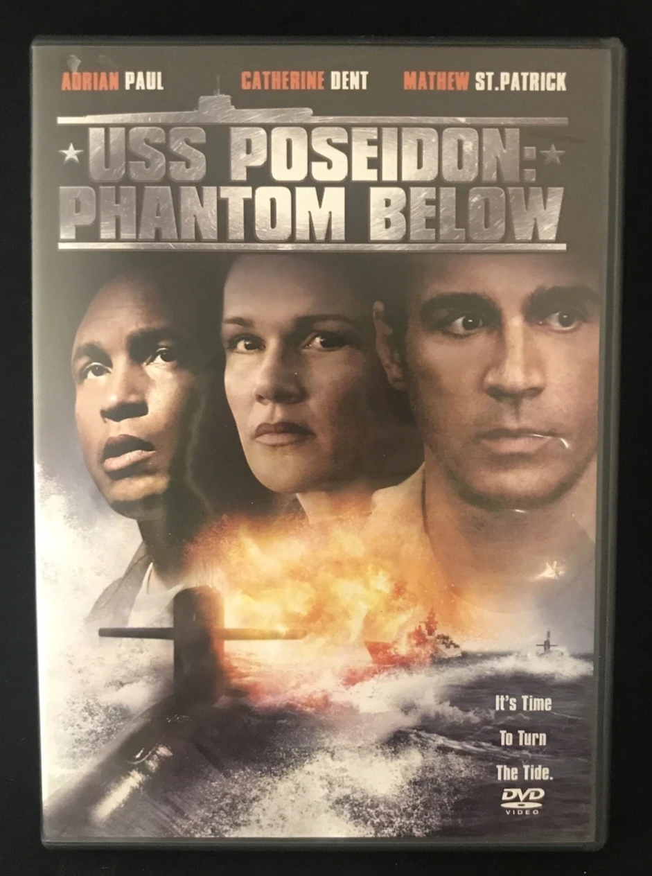 USS Poseidon: Phantom Below (DVD, 2006)Adrian Paul, Catherine Dent
