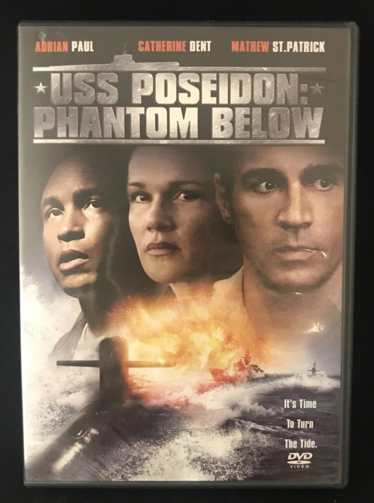 USS Poseidon: Phantom Below (DVD, 2006)Adrian Paul, Catherine Dent