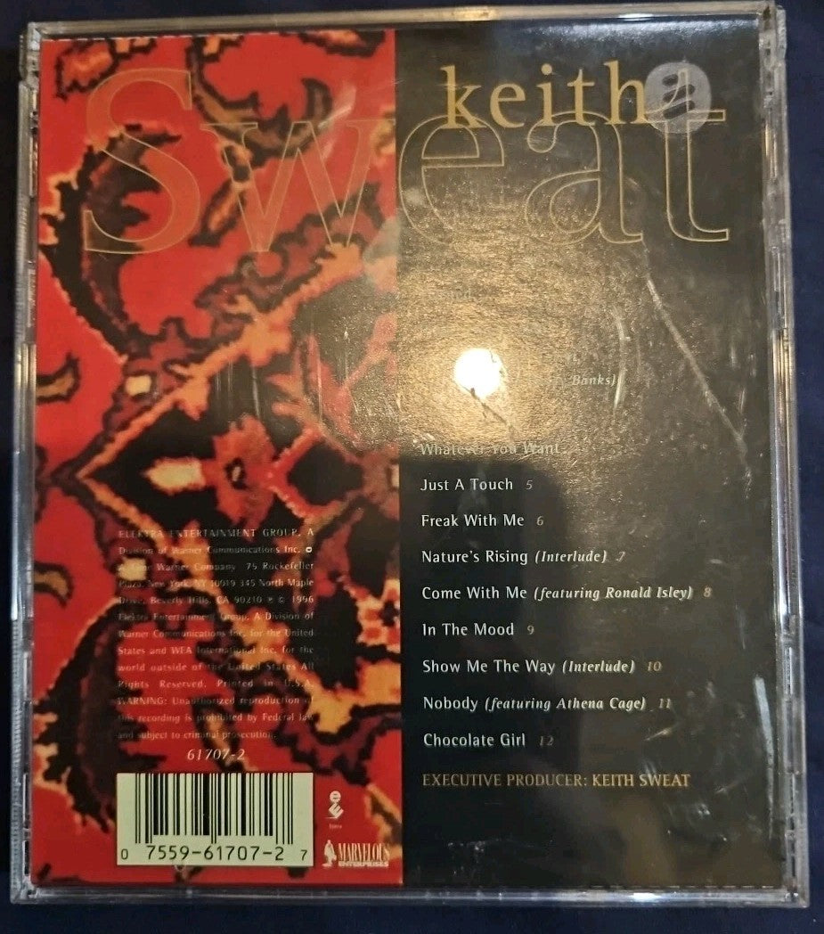 Keith Sweat by Sweat, Keith (CD, 1996) Sealed