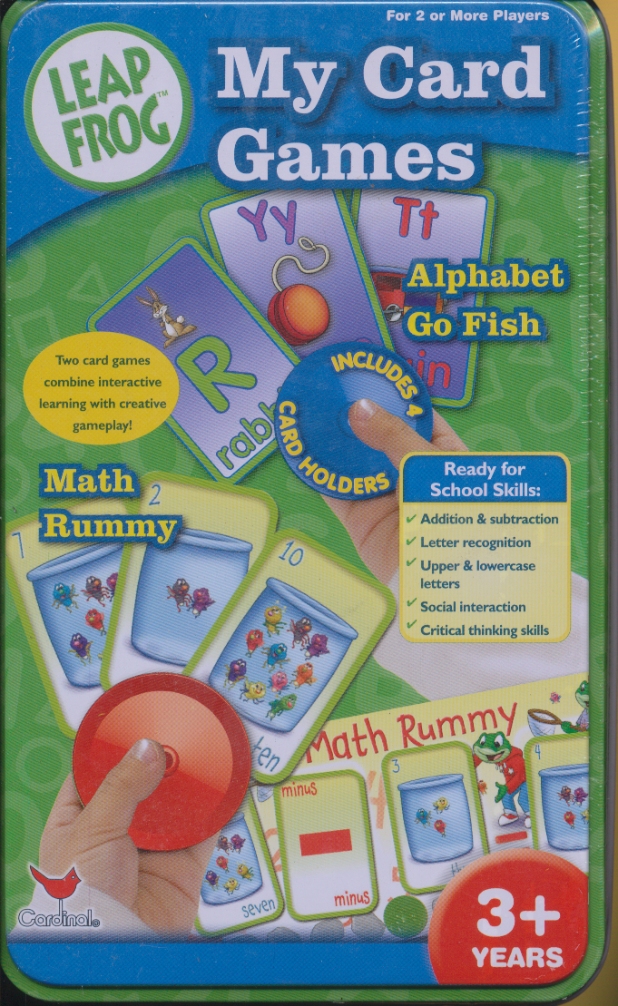 Leap Frog My Card Games Tin