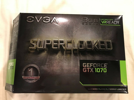 Empty Box - Nvidia Gigabyte Geforce 1070  - All Original Contents
