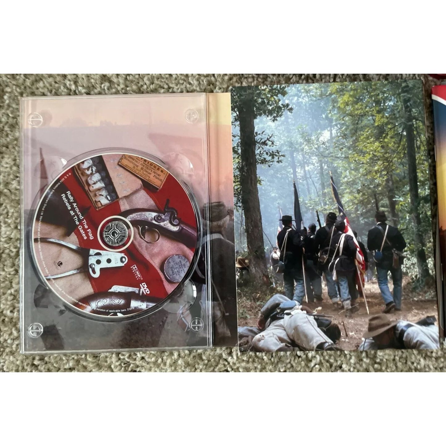 The Civil War *Blood and Honor* (3 DVDs in Tin Case) Tested. No scratches. CIB
