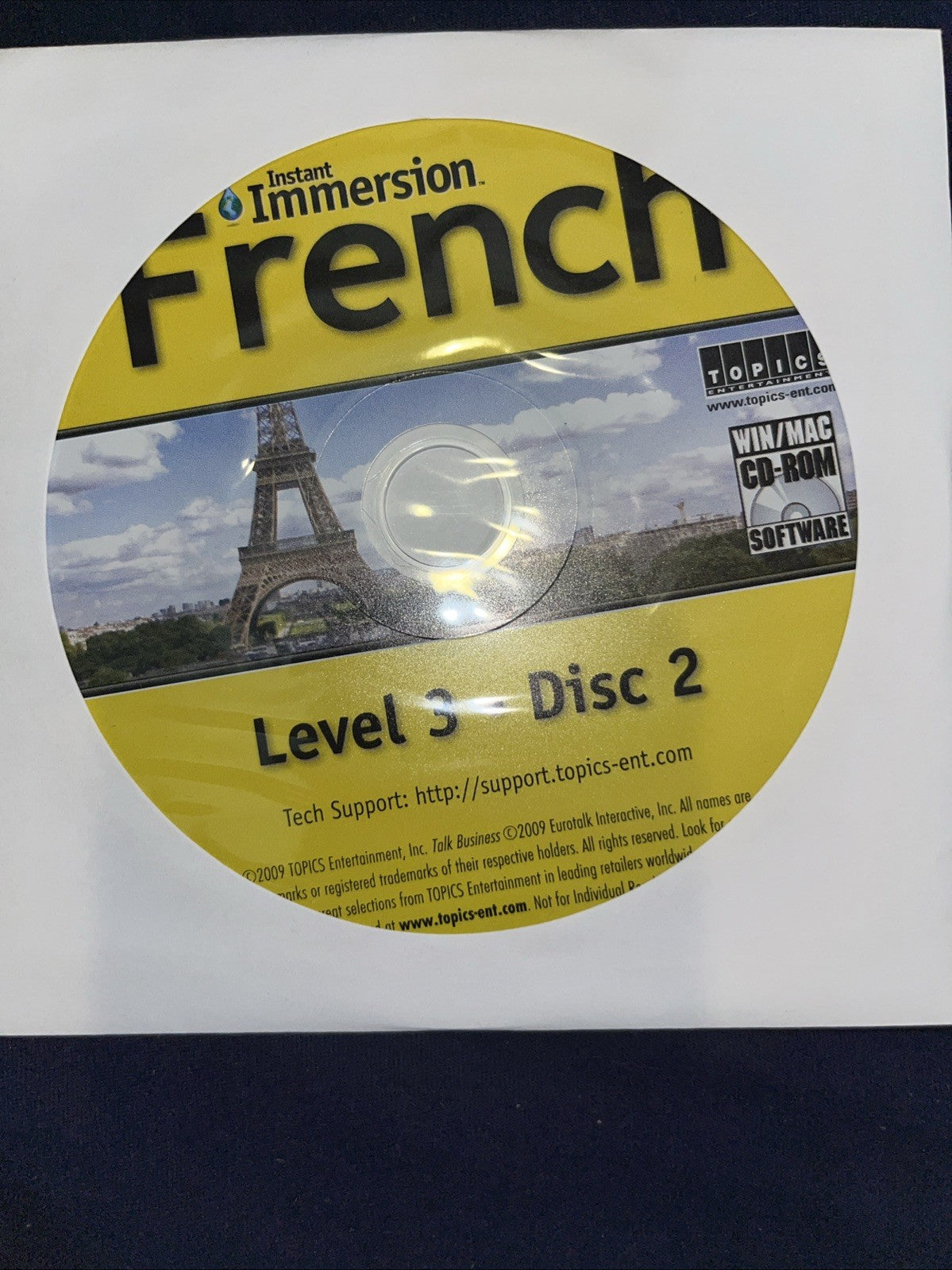 Instant Immersion French Levels 1,2,3 Language Learning Software