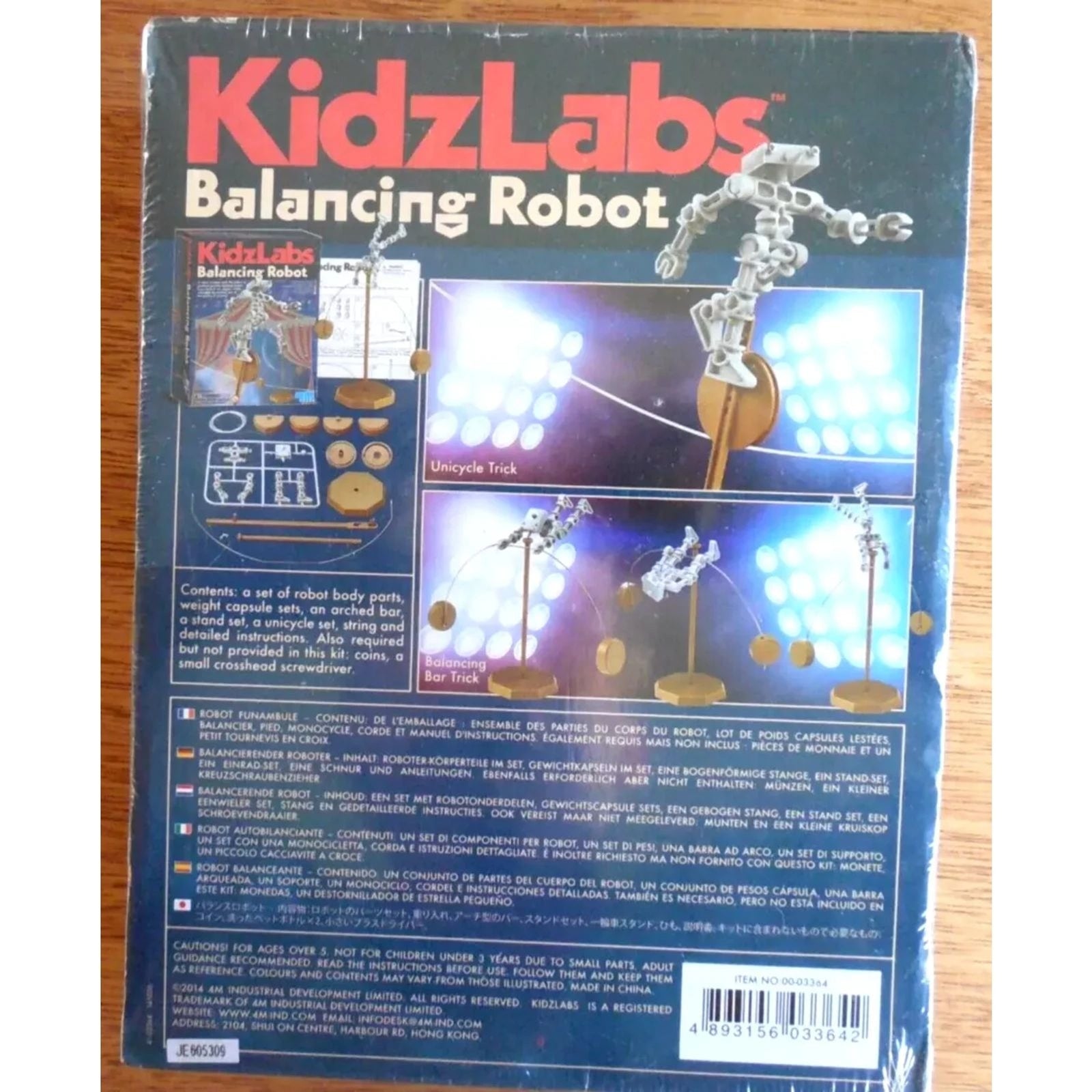 Kidz Labs Balancing Robot STEM Project 4M - Brand New Sealed