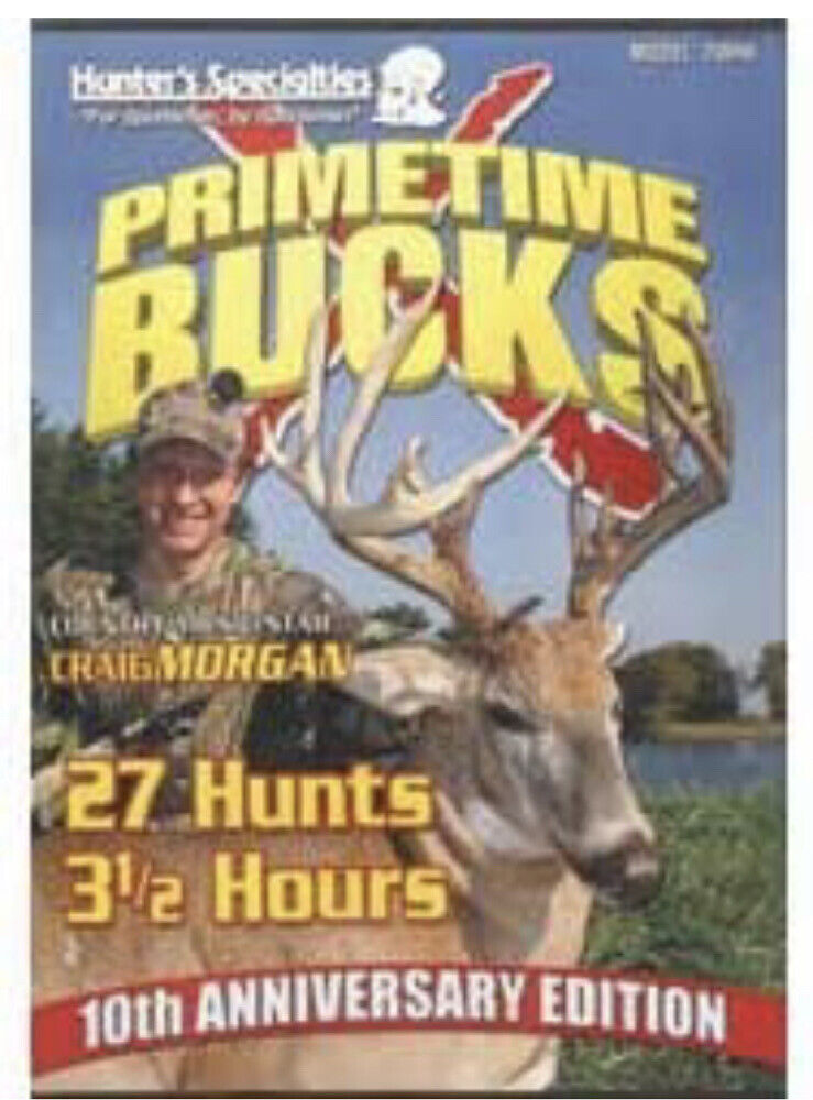 Primetime Bucks X DVD 2006 10th Anniversary Edition Deer Hunting 2 Discs 3.5 Hrs